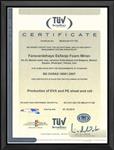 گواهی OHSAS 18001 TUV